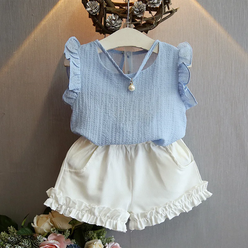 Toddler Girls Clothing 2019 Summer Shirts Tee Pearl Vest +shorts Kids Tracksuit Clothes Children Baby Clothing Sets 1 3 4 Years
Toddler Girls Clothing 2019 Summer Shirts Tee Pearl Vest +shorts Kids Tracksuit Clothes Children Baby Clothing Sets 1 3 4 Years