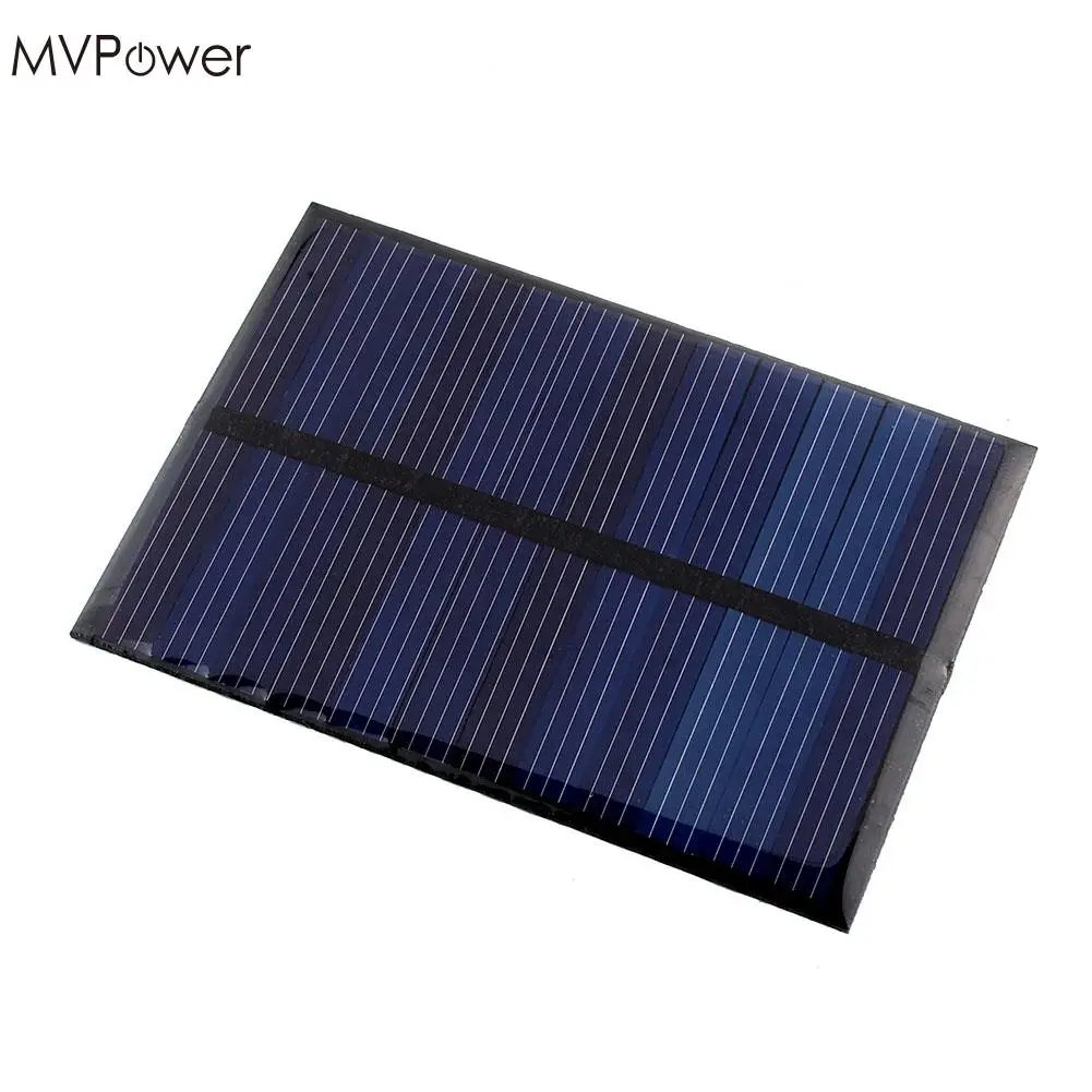 Панель солнечной энергии MVPower 6V 0 6 W поли модуль сделай сам маленькая ячейка