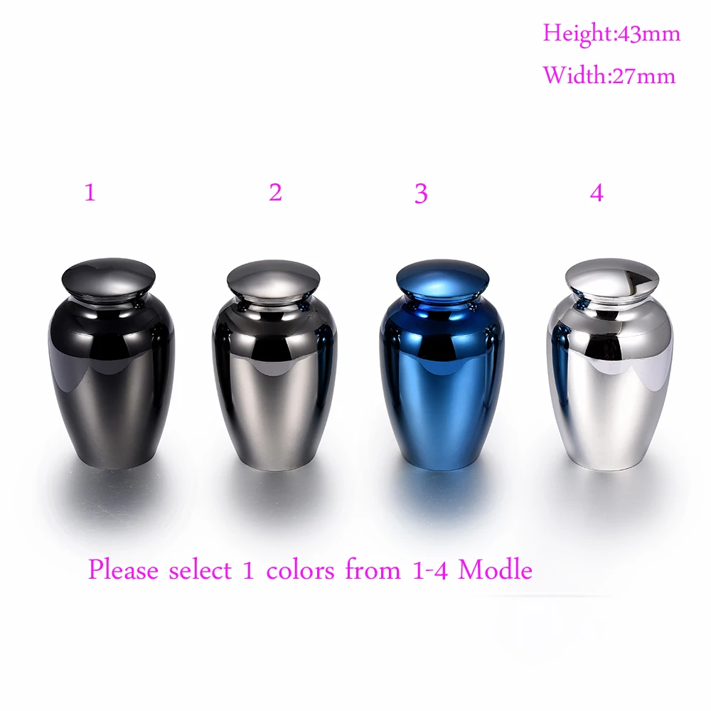 NEW Arrive 43*27mm Funeral Urns High Grade 316L Stainless Steel Human/Pet Bone Ash Holder Cremation Urn Funeral Casket
NEW Arrive 43*27mm Funeral Urns High Grade 316L Stainless Steel Human/Pet Bone Ash Holder Cremation Urn Funeral Casket
