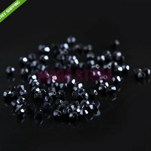Free Shipping 1200Pcs Bicone Faceted Glass Crystal Spacer Beads Charms 4mm Jet Black For Jewelry Making Craft DIY
Free Shipping 1200Pcs Bicone Faceted Glass Crystal Spacer Beads Charms 4mm Jet Black For Jewelry Making Craft DIY