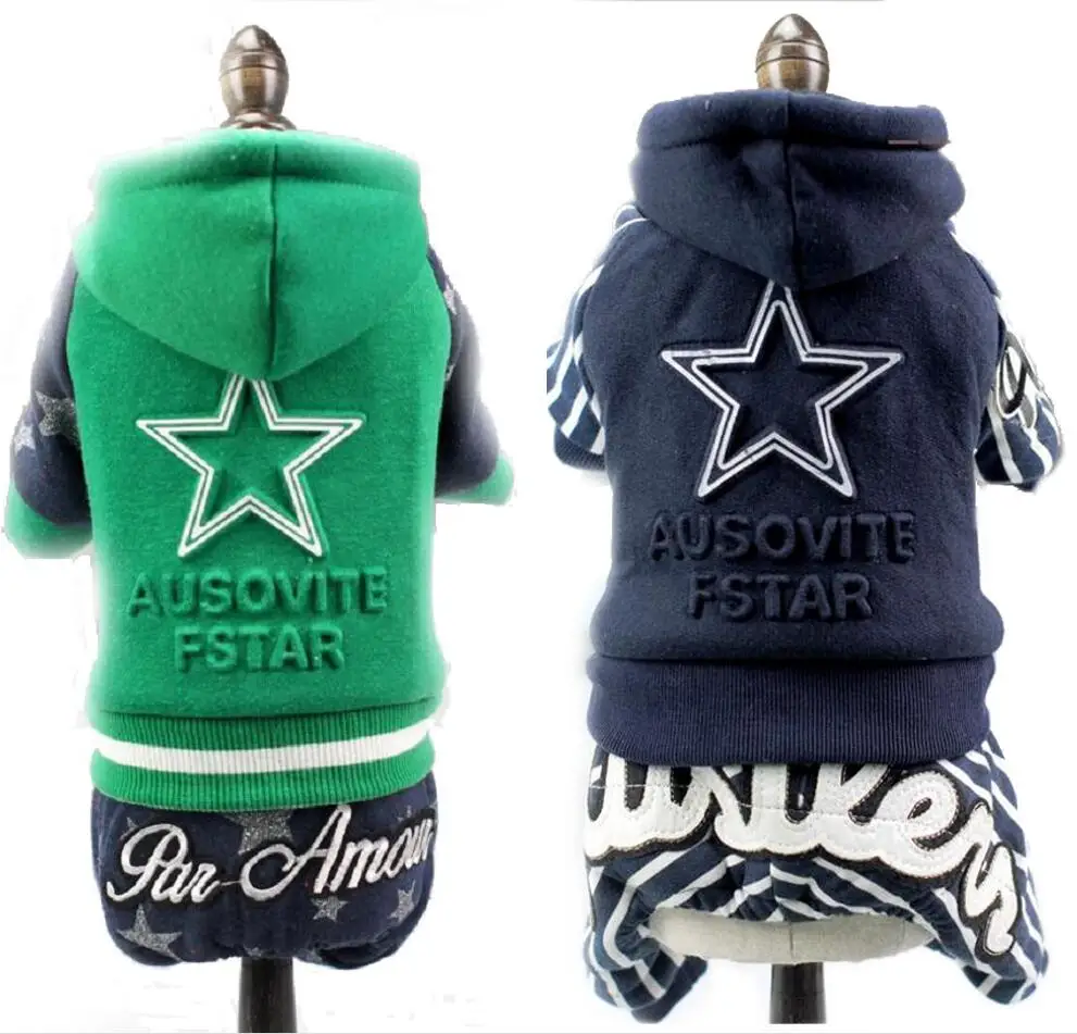 Winter Four-legged Dog Hoodie Handsome Pet Jumpsuit Warm Clothes for Small Pet Dog Apparel XS S M L XL XXL
Winter Four-legged Dog Hoodie Handsome Pet Jumpsuit Warm Clothes for Small Pet Dog Apparel XS S M L XL XXL