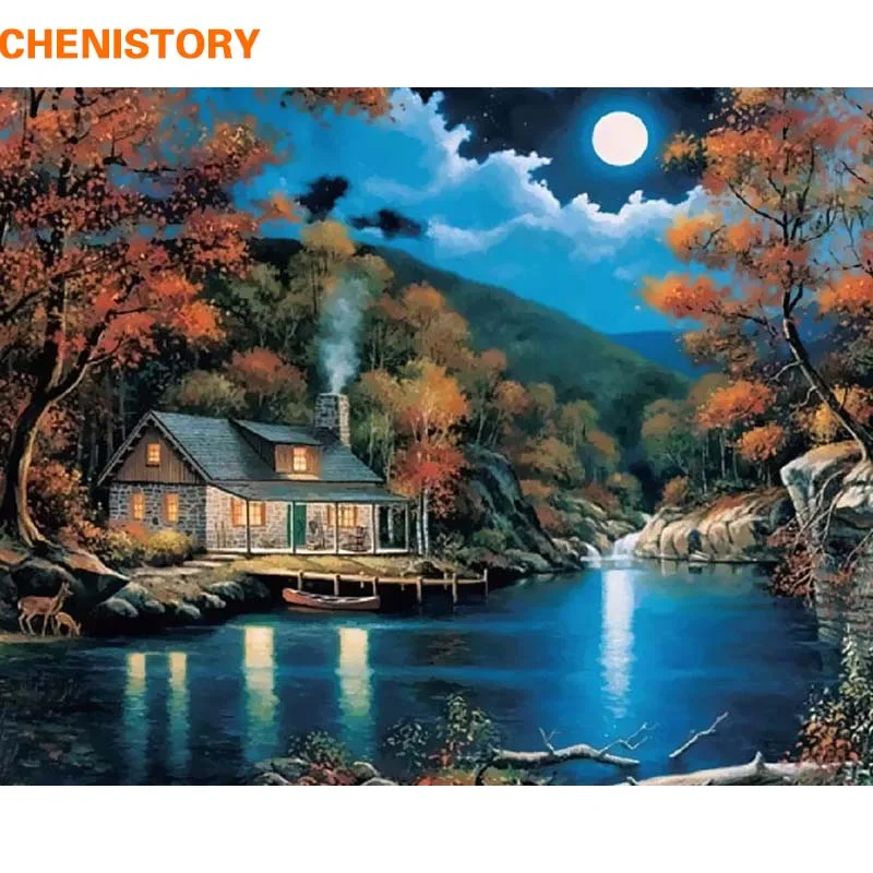 CHENISTORY Landscape Diy Painting By Numbers Wall Art Picture Acrylic Paint On Canvas Handpainted For Living Room Artwork 40x50
CHENISTORY Landscape Diy Painting By Numbers Wall Art Picture Acrylic Paint On Canvas Handpainted For Living Room Artwork 40x50