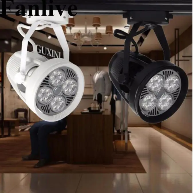 10pcs LED Track Light 35W 40W Clothing Stores Led Spotlights Par30 Track Ligh Rail Light AC85-265v Exhibition Hall Shop light
10pcs LED Track Light 35W 40W Clothing Stores Led Spotlights Par30 Track Ligh Rail Light AC85-265v Exhibition Hall Shop light