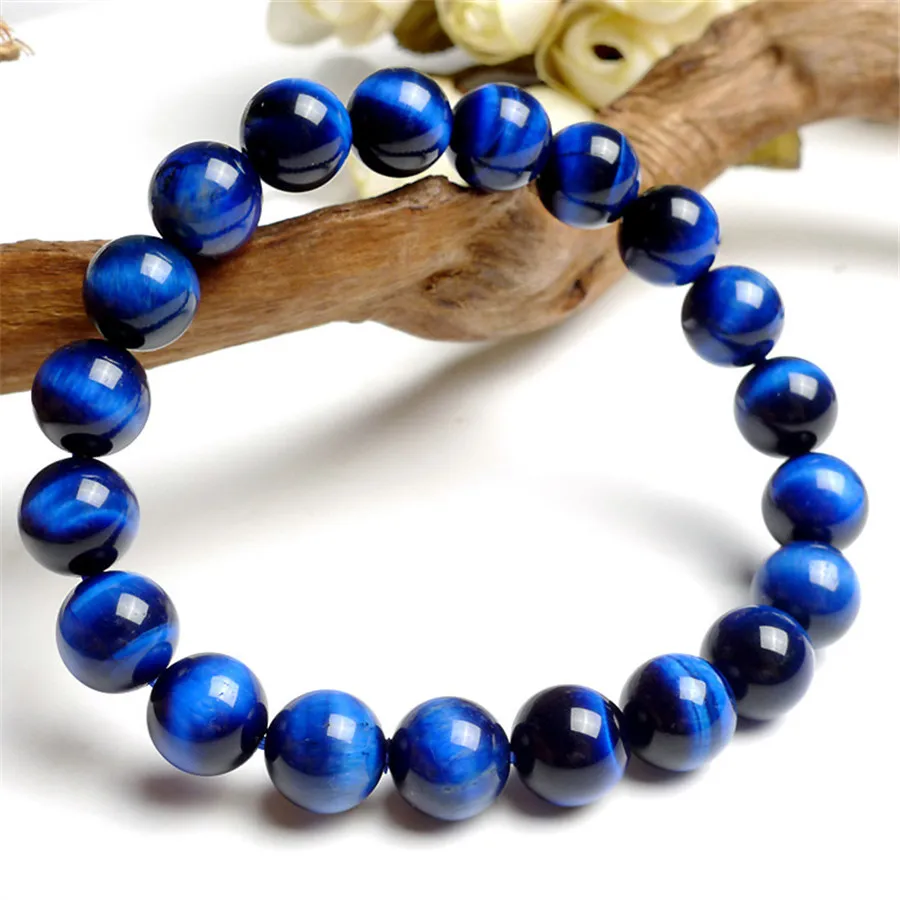 100% Genuine Natural Blue Tiger's Eye Bracelets Gemstone For Women Men Stretch Crystal Round Bead Bracelets Size 10-16mm
100% Genuine Natural Blue Tiger's Eye Bracelets Gemstone For Women Men Stretch Crystal Round Bead Bracelets Size 10-16mm