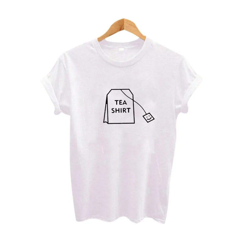 Tea Shirt Graphic tees Women Clothing Summer Funny t shirts Harajuku Hipster Ladies T-shirt
Tea Shirt Graphic tees Women Clothing Summer Funny t shirts Harajuku Hipster Ladies T-shirt