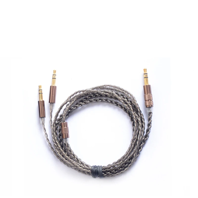 OKCSC M2 Headphone Cable 3.5mm Audio Jack Plug 5N Single Crystal Copper Silver Plated DIY Earphone Detachable
OKCSC M2 Headphone Cable 3.5mm Audio Jack Plug 5N Single Crystal Copper Silver Plated DIY Earphone Detachable