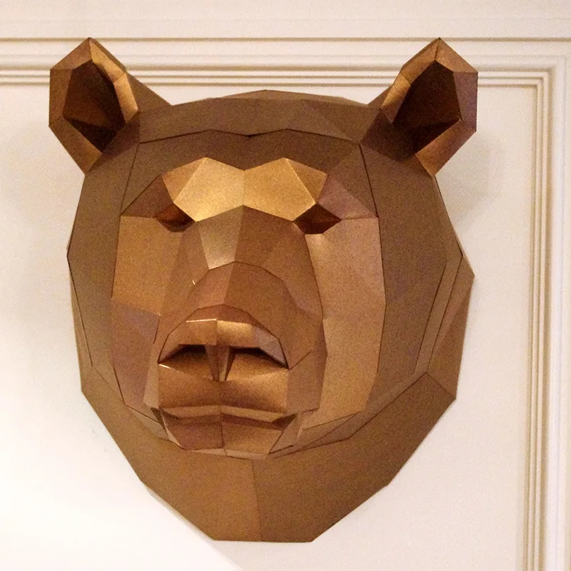 3D Paper Model Bear papercraft animal home decor Wall decoration Puzzles Educational DIY Toys birthday Gift for Children
3D Paper Model Bear papercraft animal home decor Wall decoration Puzzles Educational DIY Toys birthday Gift for Children