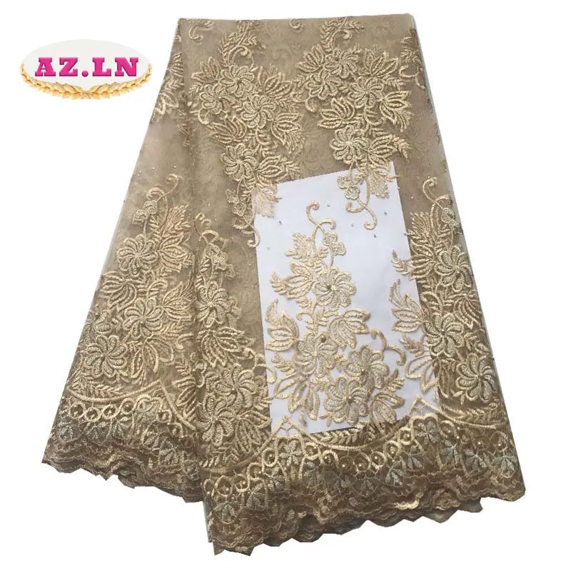 gold african lace fabric 2019 high quality lace french mesh fabric beaded stones nigerian swiss lace fabrics for dress A19-B4
gold african lace fabric 2019 high quality lace french mesh fabric beaded stones nigerian swiss lace fabrics for dress A19-B4