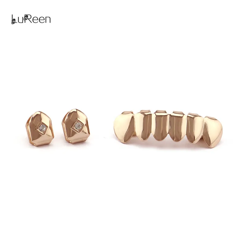 LuReen 3 Pcs Crystal Teeth Grillz For Unisex Top Bottom Gold Silver Color Dental Grills Tooth Caps Halloween Fashion Jewelry
LuReen 3 Pcs Crystal Teeth Grillz For Unisex Top Bottom Gold Silver Color Dental Grills Tooth Caps Halloween Fashion Jewelry