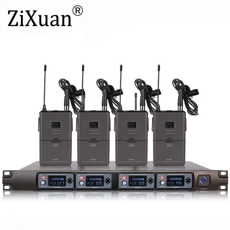 High quality 4 Channel UHF Wireless Handheld Microphone System 4 Microphones + 1 Wireless LCD Display Receiver for Family Party
High quality 4 Channel UHF Wireless Handheld Microphone System 4 Microphones + 1 Wireless LCD Display Receiver for Family Party