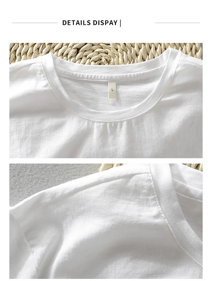 Men's Short Sleeve Linen Shirts Casual White Cotton Linen Elephant Printed Sleeve Male T-shirt
Men's Short Sleeve Linen Shirts Casual White Cotton Linen Elephant Printed Sleeve Male T-shirt