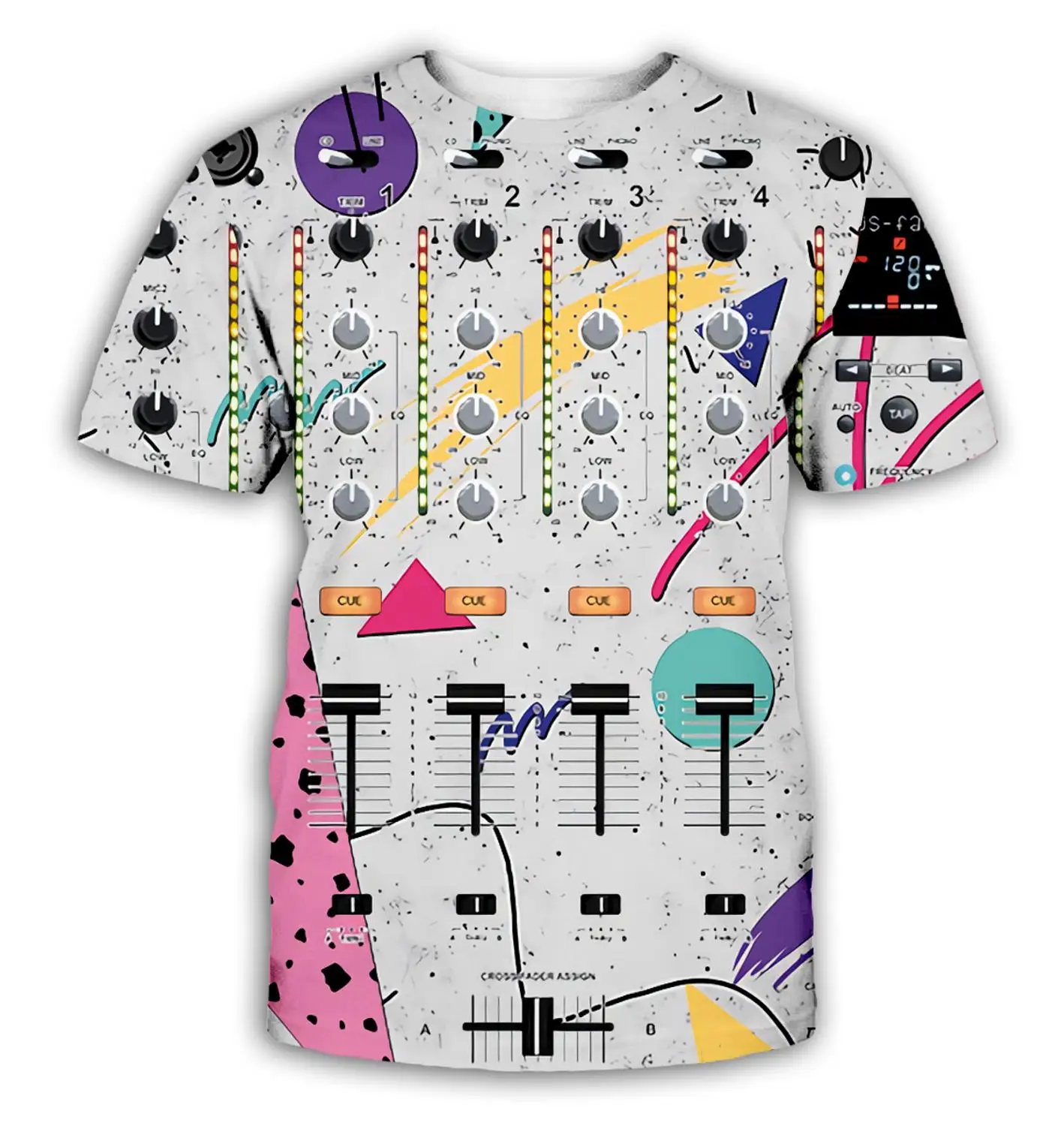 Newest Fashion Rock Disco Party DJ T shirts Print Unisex Short Sleeve Men Women Hip Hop 3D Tee Shirt Sweatshirts Tops DJ005
Newest Fashion Rock Disco Party DJ T shirts Print Unisex Short Sleeve Men Women Hip Hop 3D Tee Shirt Sweatshirts Tops DJ005