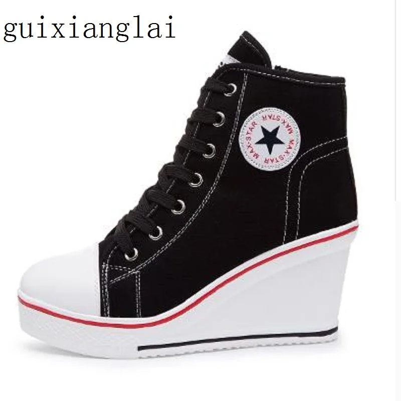 Star Women Shoes Platform 2019 Hidden Wedge Boots Shoes For Women High Heel Top Canvas Shoes Casual Shoes Ladies
Star Women Shoes Platform 2019 Hidden Wedge Boots Shoes For Women High Heel Top Canvas Shoes Casual Shoes Ladies