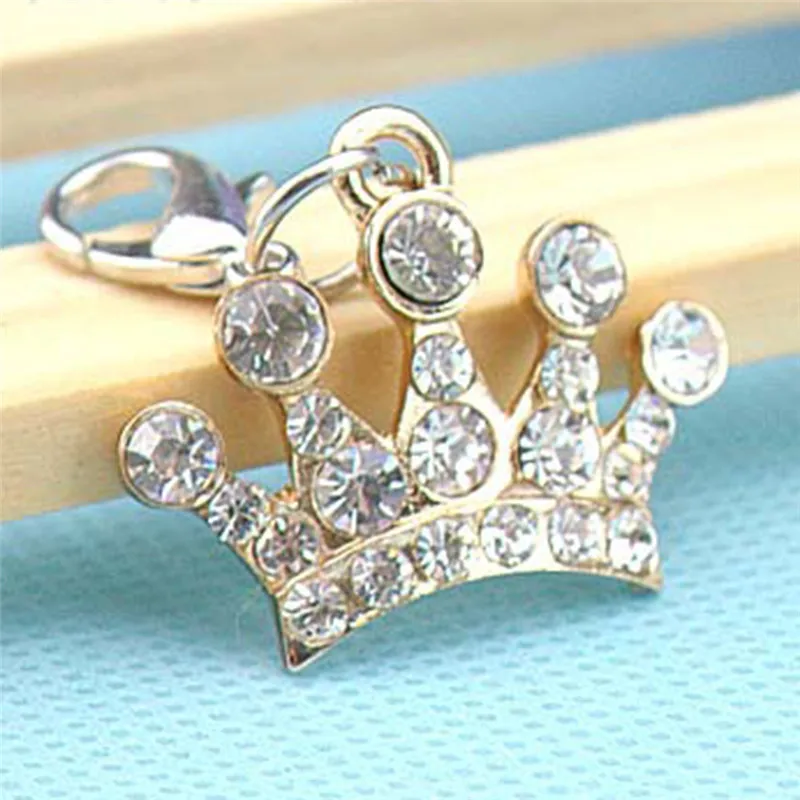1 PC Rhinestone Crown Keychain For Women Pendant Key Chain Shiny Gold Color Metal Pet Name Tag Jewelry
1 PC Rhinestone Crown Keychain For Women Pendant Key Chain Shiny Gold Color Metal Pet Name Tag Jewelry