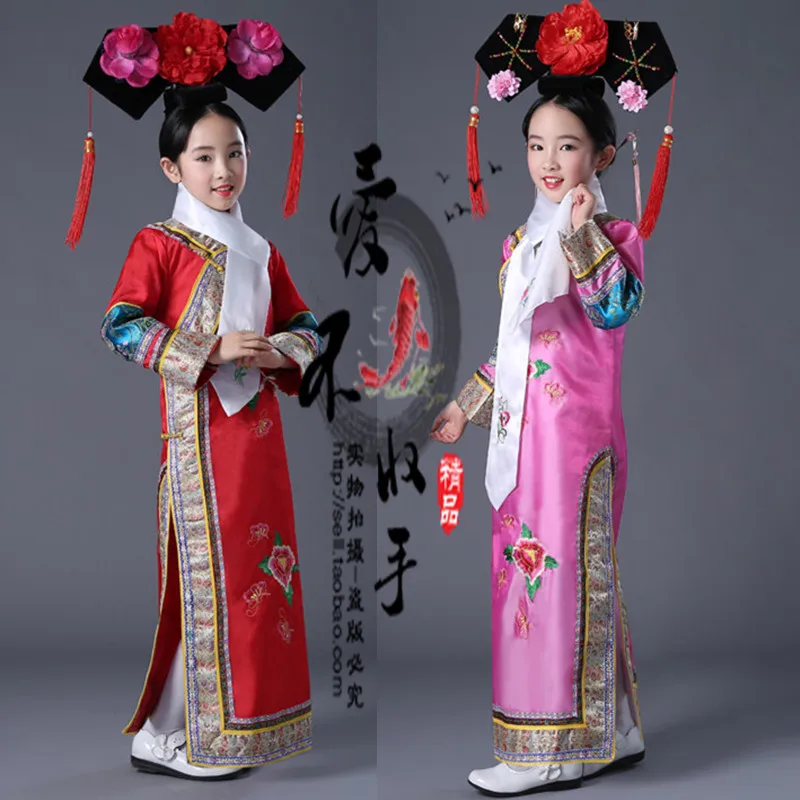 Фото Детский танцевальный костюм традиционной принцессы династии - купить