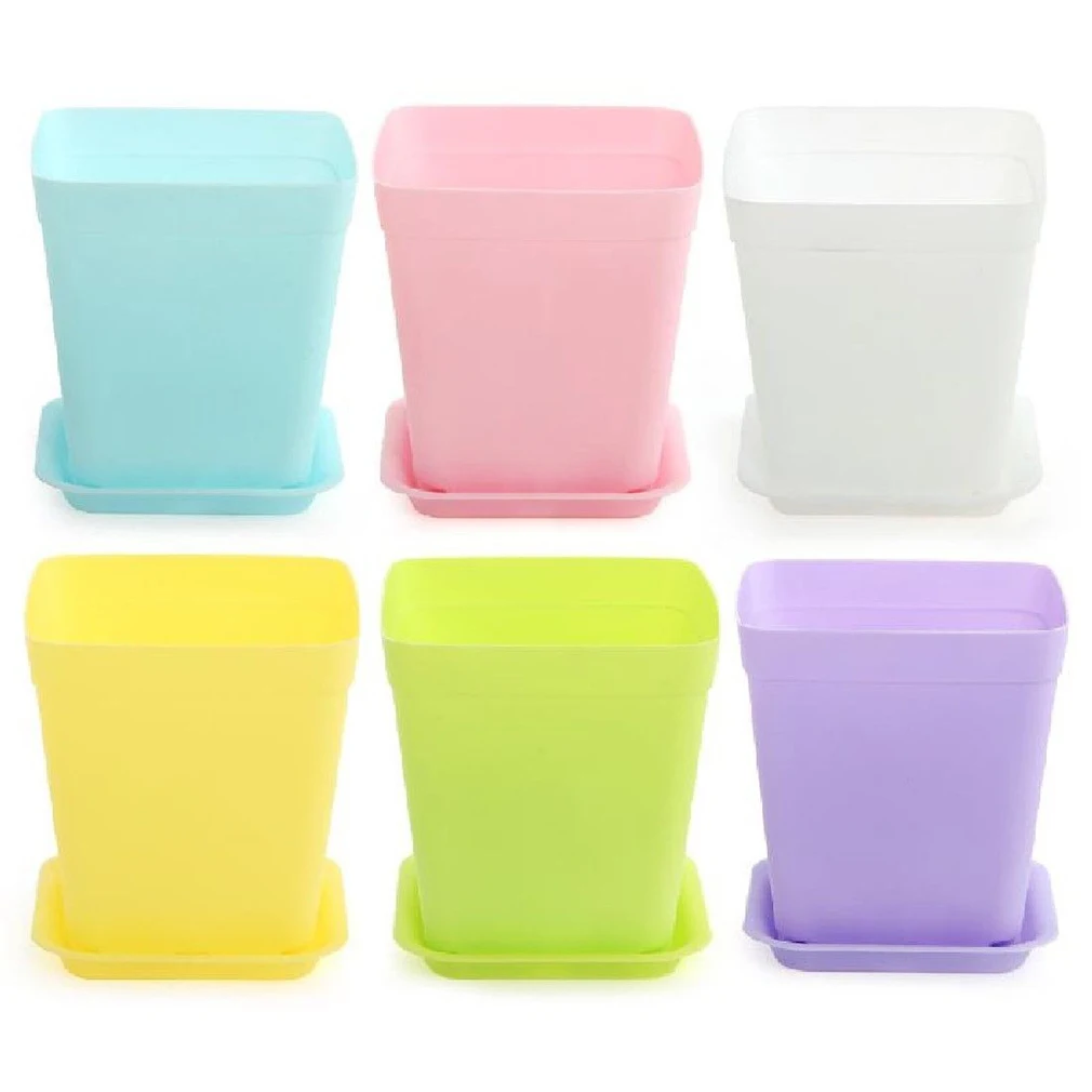 20pcs Mini Flower Pots Colourful Plastic Plant Flower Pot planters Succulents Plants Desktop Flower Pots Desk Home Office Decor
20pcs Mini Flower Pots Colourful Plastic Plant Flower Pot planters Succulents Plants Desktop Flower Pots Desk Home Office Decor