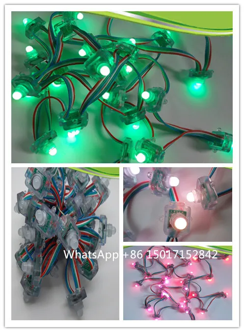 100pcs/lot 12mm WS2811 IC Square Pixel LED Module DC 5V Full Color IP68 Waterproof Exposed RGB Digital Light String Addressable 
100pcs/lot 12mm WS2811 IC Square Pixel LED Module DC 5V Full Color IP68 Waterproof Exposed RGB Digital Light String Addressable