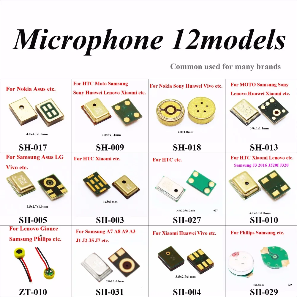 1pcs Microphone Inner Mic for Samsung Note 3 Xiaomi 4 4C 4i Redmi Huawei P8 HTC MOTO G For Lenovo S850 Asus Nokia Gionee
1pcs Microphone Inner Mic for Samsung Note 3 Xiaomi 4 4C 4i Redmi Huawei P8 HTC MOTO G For Lenovo S850 Asus Nokia Gionee