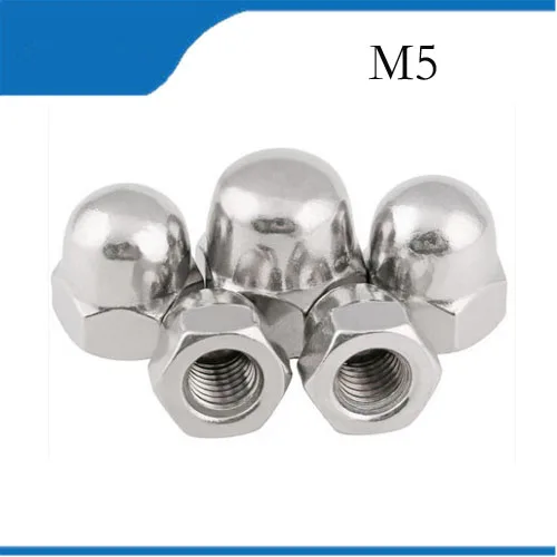 Free shipping 500pcs M5 Acorn Dome Nuts DIN1587 Hex Head Decoration Cap Nut 304 Stainless steel A2 nuts,nut
Free shipping 500pcs M5 Acorn Dome Nuts DIN1587 Hex Head Decoration Cap Nut 304 Stainless steel A2 nuts,nut
