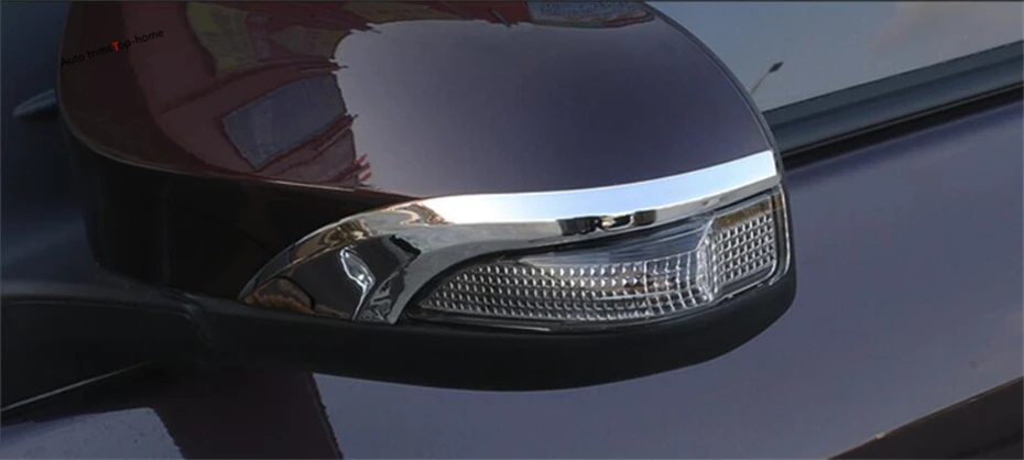 Наружный комплект Yimaautotrims для Toyota Corolla 2014 2018 хромированные накладки на дверные