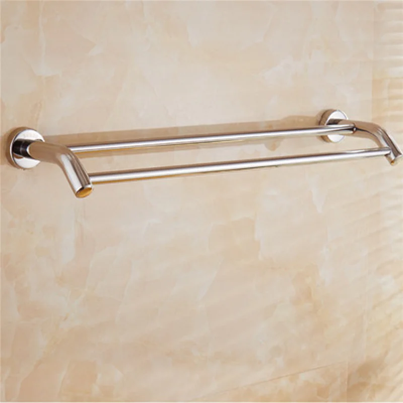 1000mm Wall Mounted Double Towel Rack Hotel Rail Stainless Steel Tube Storage Rack Organizer Bathroom Hardware Holder
1000mm Wall Mounted Double Towel Rack Hotel Rail Stainless Steel Tube Storage Rack Organizer Bathroom Hardware Holder