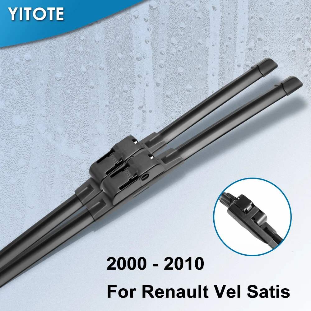 YITOTE Wiper Blades for Renault Vel Satis Fit Side Pin Arms 2002 2003 2004 2005 2006 2007 2008 2009 2010
YITOTE Wiper Blades for Renault Vel Satis Fit Side Pin Arms 2002 2003 2004 2005 2006 2007 2008 2009 2010