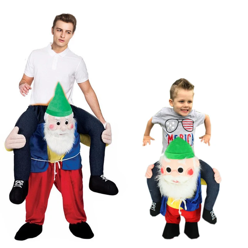 Novelty Santa Claus Costume Ride on Me Mascot Carry Back Fancy Party Costume Adults Kids Christmas Festival Clothes Funny Pants
Novelty Santa Claus Costume Ride on Me Mascot Carry Back Fancy Party Costume Adults Kids Christmas Festival Clothes Funny Pants