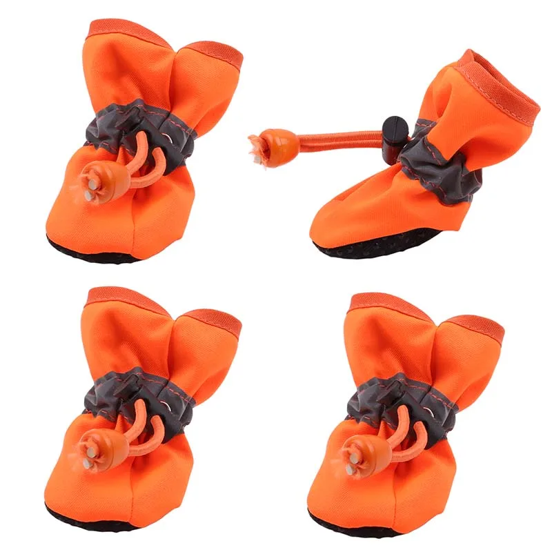4pcs Waterproof Pet Dog Shoes Anti-slip Rain Snow Boot Thick Warm For Small Cats Dogs Puppy Dog Socks Booties
4pcs Waterproof Pet Dog Shoes Anti-slip Rain Snow Boot Thick Warm For Small Cats Dogs Puppy Dog Socks Booties