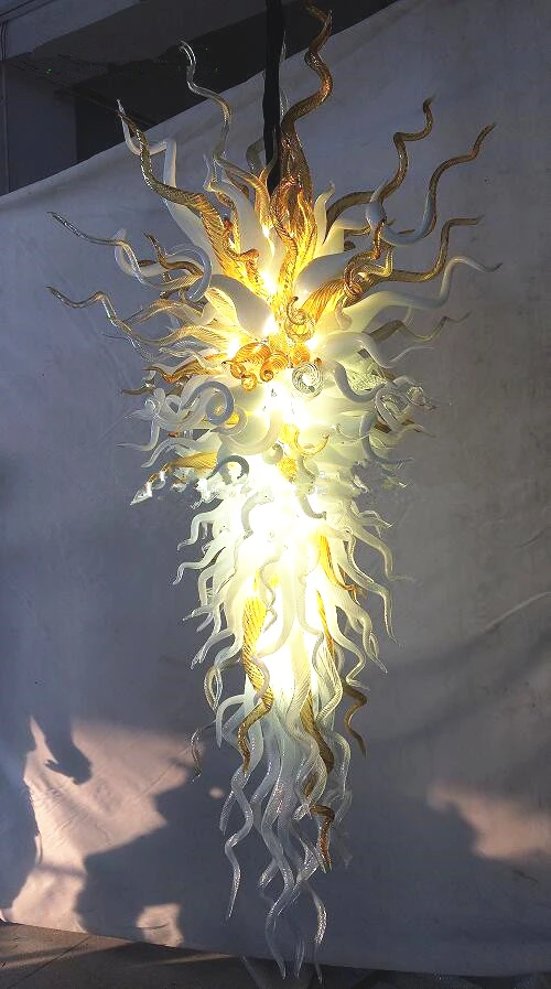 Special Design Hotel Lamp 110/220v AC Led Stylish Long Shape Blown Glass Chandelier
Special Design Hotel Lamp 110/220v AC Led Stylish Long Shape Blown Glass Chandelier