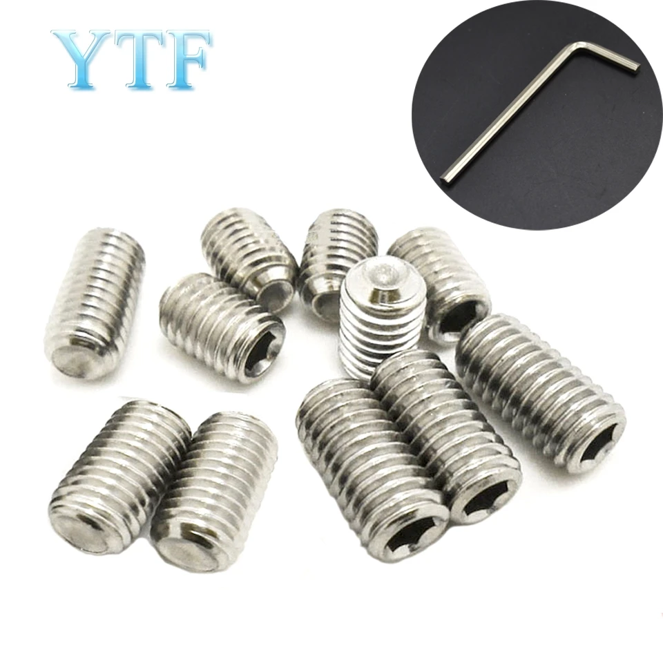 3D Printer Parts Stainless Steel Concave Setscrew Hexagon Headless Screw Machine Metered Top Wire/M3 M4 Accessories
3D Printer Parts Stainless Steel Concave Setscrew Hexagon Headless Screw Machine Metered Top Wire/M3 M4 Accessories