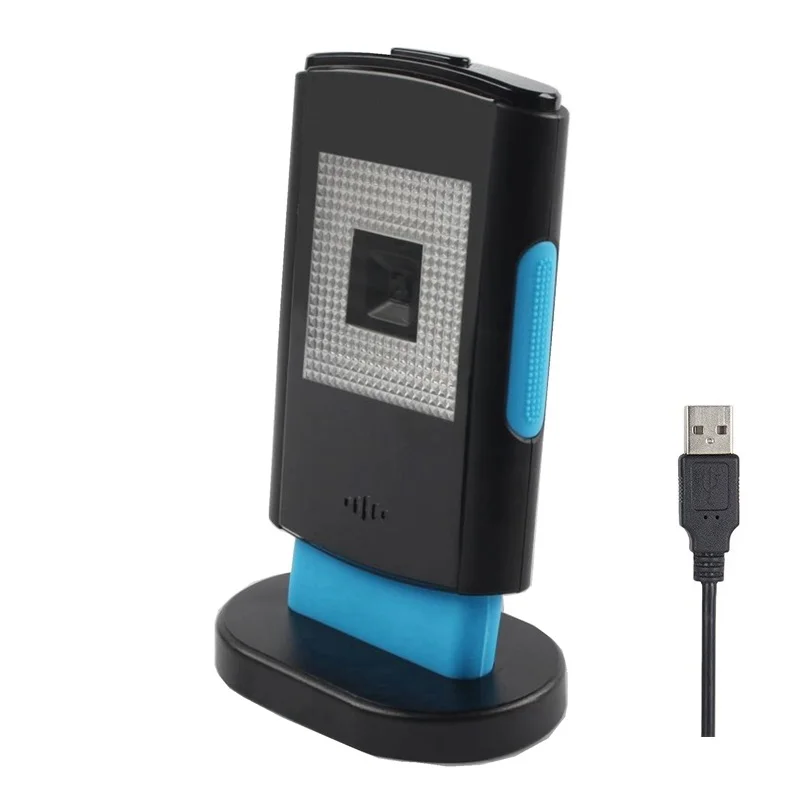 

Desktop USB Cable Wired PDF 417 QR code Data Matrix 1D/2D Barcode scanner reader for supermarket store shop cashier