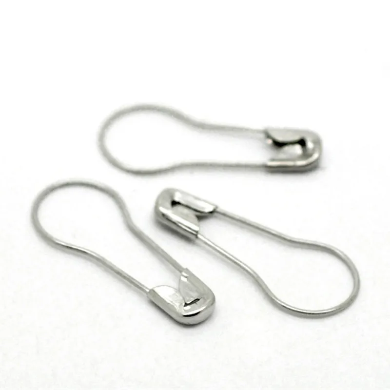 300Pcs Safety Pins Brooches Silver Tone Flask Alloy Gourd Bulb Shape DIY Crafts Sewing Findings 23x10mm( 7/8"x 3/8")
300Pcs Safety Pins Brooches Silver Tone Flask Alloy Gourd Bulb Shape DIY Crafts Sewing Findings 23x10mm( 7/8"x 3/8")