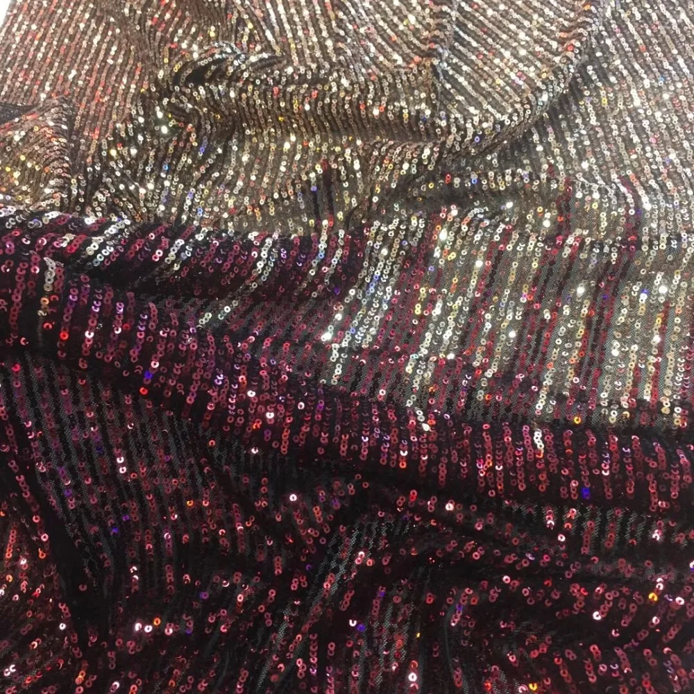 5yards Gradient Sequin African French lace fabric sparkling sequin on mesh embroidery lace fabric party/Christmas garment fabric
5yards Gradient Sequin African French lace fabric sparkling sequin on mesh embroidery lace fabric party/Christmas garment fabric