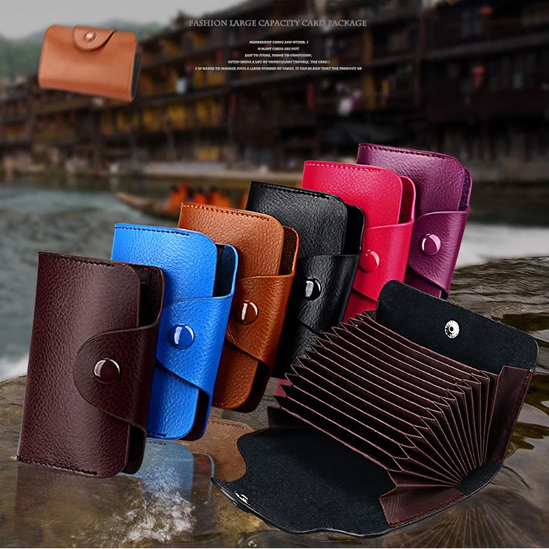 PU Leather Unisex Business Card Holder Bag Men Women Mini Bank Credit Card Holder Pu Leather Hasp Card Holder Passport Card Case
PU Leather Unisex Business Card Holder Bag Men Women Mini Bank Credit Card Holder Pu Leather Hasp Card Holder Passport Card Case