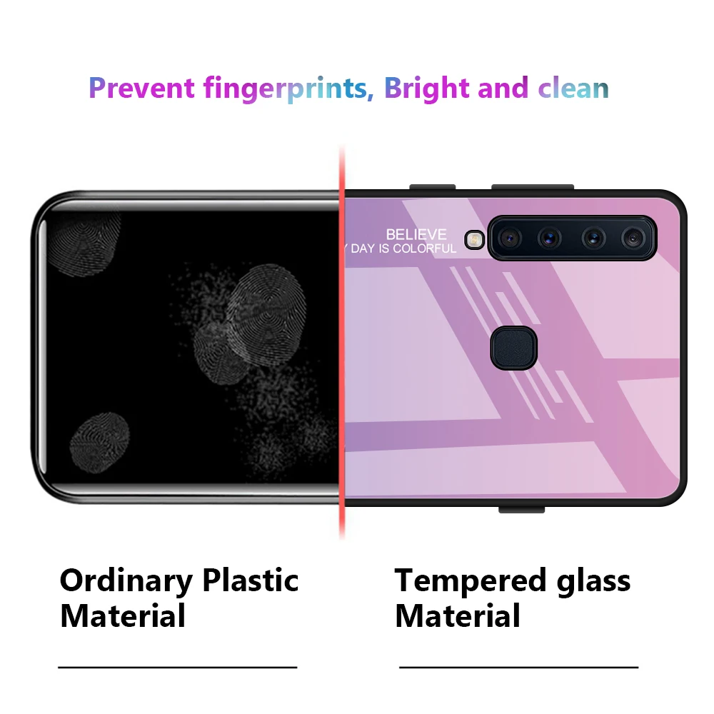Gradient Tempered Glass Phone Case For Samsung Galaxy A9 2018 SM-A920F A920F A920 Painted Layer Case For Samsung A9 2018 Coque
Gradient Tempered Glass Phone Case For Samsung Galaxy A9 2018 SM-A920F A920F A920 Painted Layer Case For Samsung A9 2018 Coque