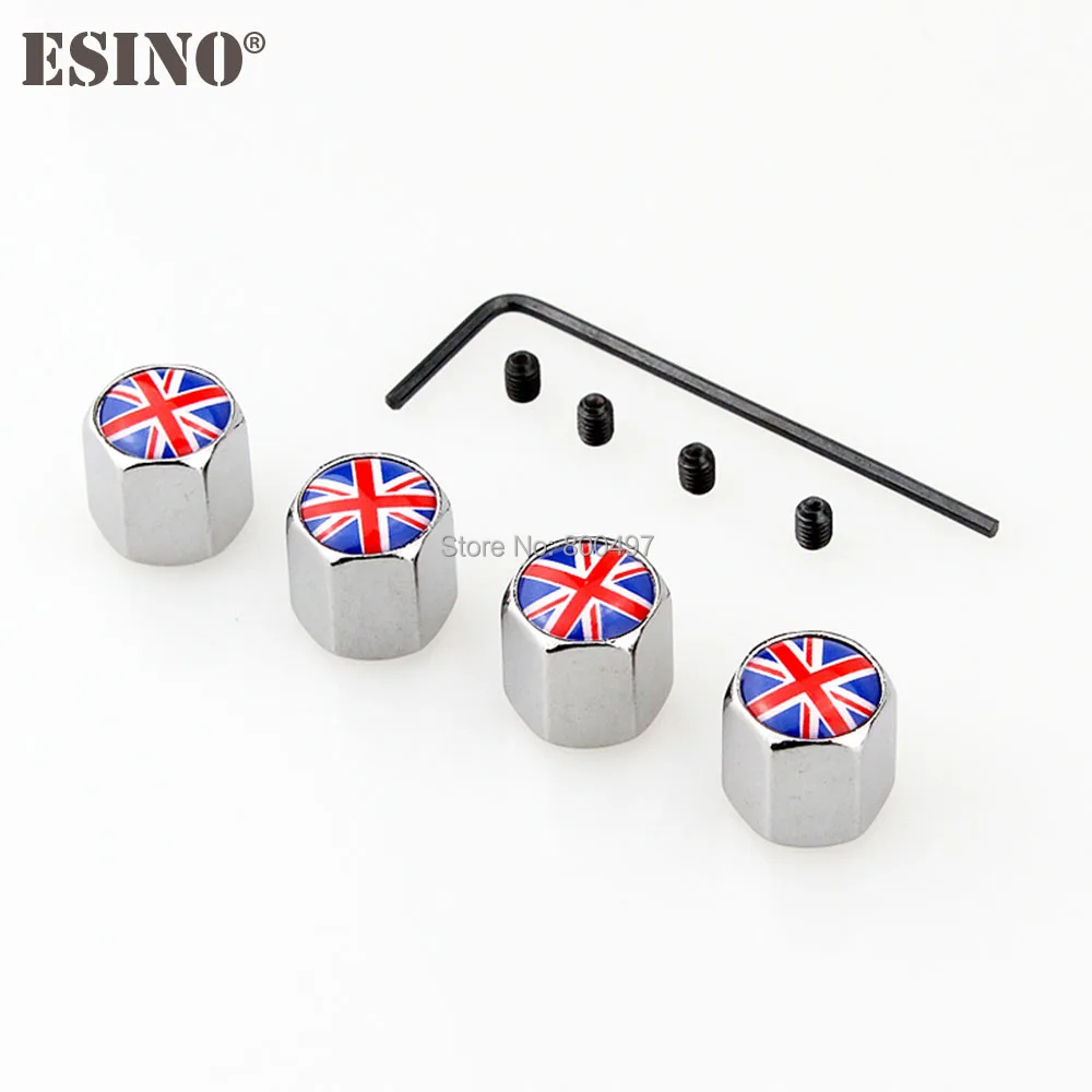 40 x Car Styling England National Flag Anti-theft Stainless Wheel Tire Valve Stems Caps Car Wheel Tire Stem Air Valve Caps
40 x Car Styling England National Flag Anti-theft Stainless Wheel Tire Valve Stems Caps Car Wheel Tire Stem Air Valve Caps
