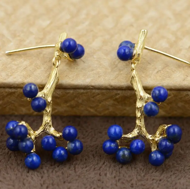 Lapis Lazuli Earrings S925 Pure Silver Inlay An Optimized Process Female Handmade Tassels Drop Earrings For Women
Lapis Lazuli Earrings S925 Pure Silver Inlay An Optimized Process Female Handmade Tassels Drop Earrings For Women
