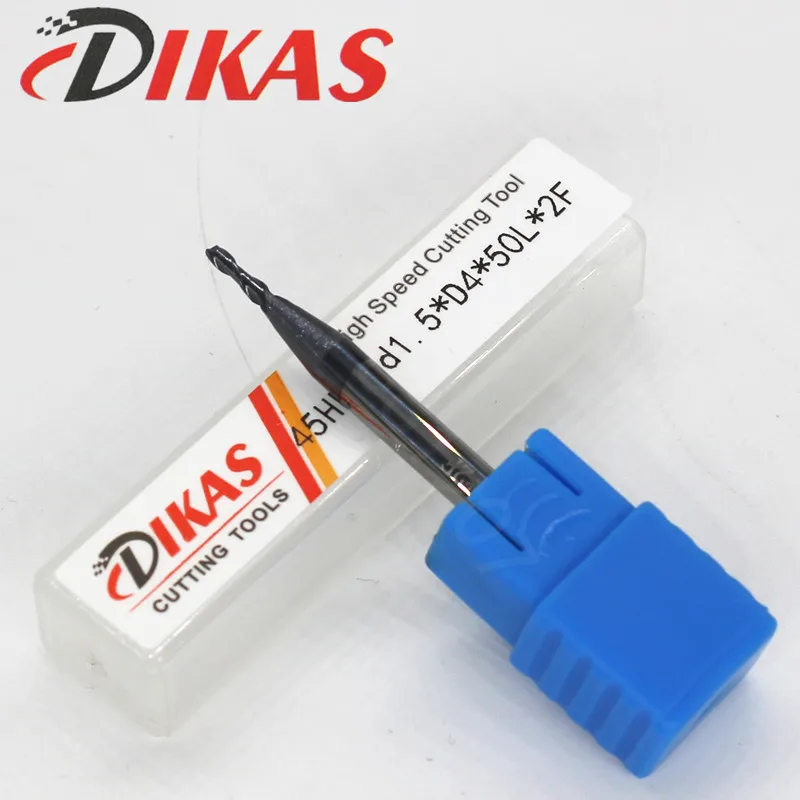 Dikas45HRC d1.5 * D4 * 50L * 2F материал Карбид квадратная торцевая фреза с 2 канавками 1,5 мм покрытие нано используется для высокоскоростного фрезерного станка
Dikas45HRC d1.5 * D4 * 50L * 2F материал Карбид квадратная торцевая фреза с 2 канавками 1,5 мм покрытие нано используется для высокоскоростного фрезерного станка