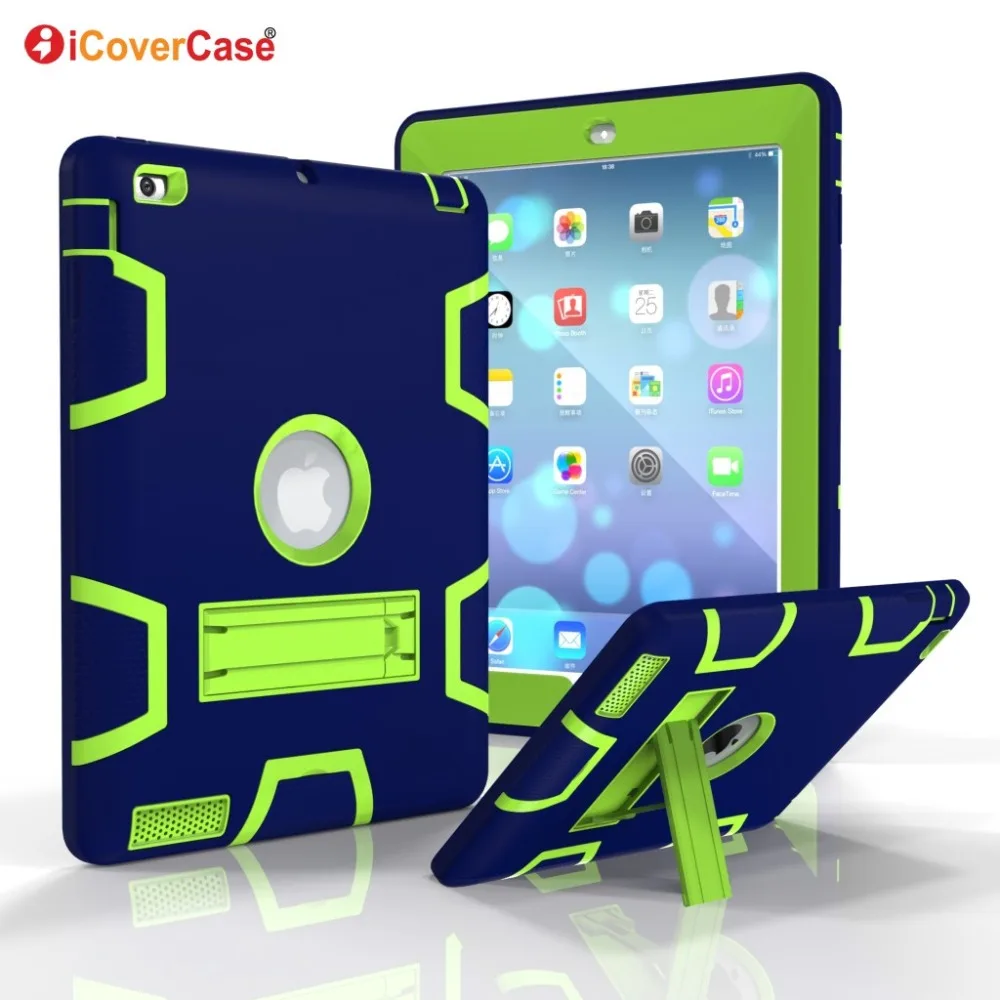 Silicon+PC Full Body Protector Case For Apple iPad 2/3/4 Case Cover High Resistant Drop resistance Shockproof
Silicon+PC Full Body Protector Case For Apple iPad 2/3/4 Case Cover High Resistant Drop resistance Shockproof