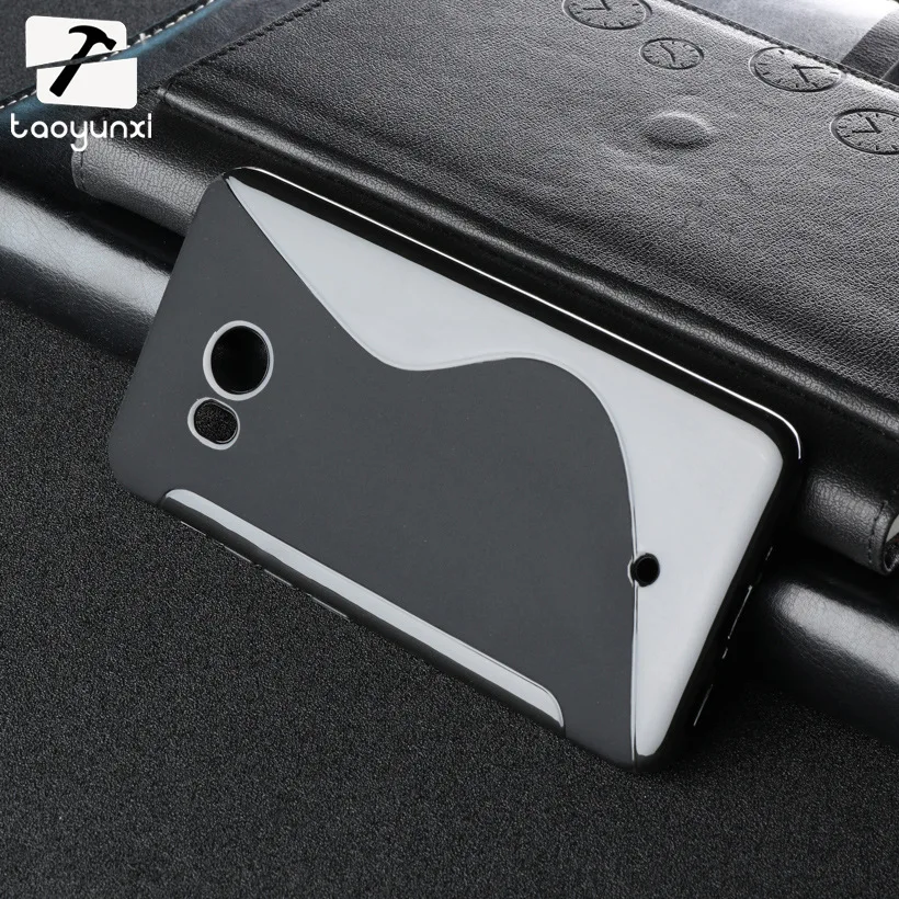 500 шт./лот S LINE TPU силиконовый резиновый чехол матовый для телефона htc Desire 310 черный