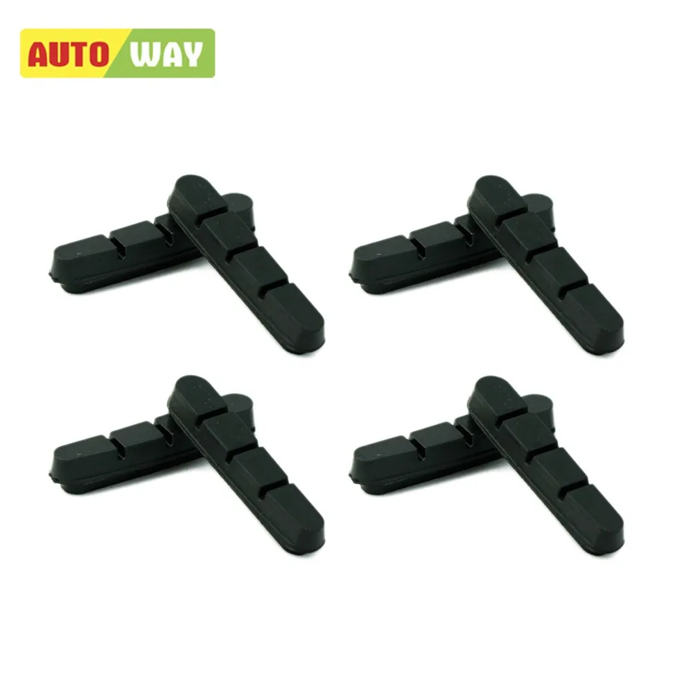 Фото Тормозные колодки для дорожного велосипеда Autoway 4 пары тормозные тормоза обода из