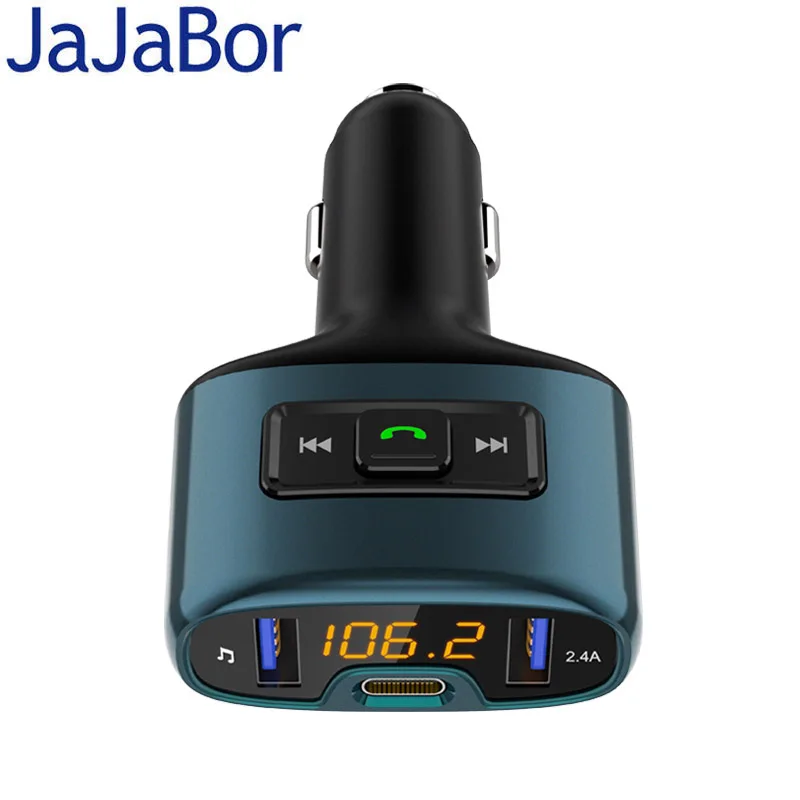 Автомобильный MP3-плеер JaJaBor, Bluetooth Carkit, Fm-передатчик громкой связи, USB-разъем, поддержка быстрой зарядки, два USB-порта, светодиодный экран
Автомобильный MP3-плеер JaJaBor, Bluetooth Carkit, Fm-передатчик громкой связи, USB-разъем, поддержка быстрой зарядки, два USB-порта, светодиодный экран