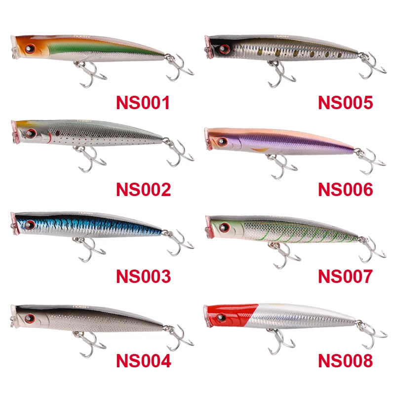 Free Shipping 5Pcs Noeby Hard Bait Poppers Fishing Lure 155mm/52g Top Water Iscas Artificial Para Pesca Leurre Souple Peche
Free Shipping 5Pcs Noeby Hard Bait Poppers Fishing Lure 155mm/52g Top Water Iscas Artificial Para Pesca Leurre Souple Peche