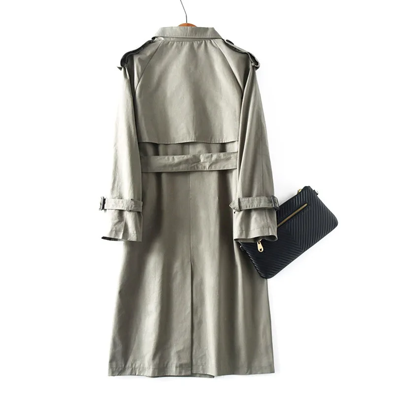 Stock Hot Selling Autumn Winter Women Trench Coat Plus Size Double Breasted Vintage Japanese Style Washed Outwear Loose Clothing
Stock Hot Selling Autumn Winter Women Trench Coat Plus Size Double Breasted Vintage Japanese Style Washed Outwear Loose Clothing