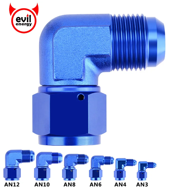 evil energy AN3-AN12 90 Degree Female AN8 Swivel Adaptors To Male Oil Fuel Adapter Fitting Oil Cooler Kit Blue Red Black
evil energy AN3-AN12 90 Degree Female AN8 Swivel Adaptors To Male Oil Fuel Adapter Fitting Oil Cooler Kit Blue Red Black