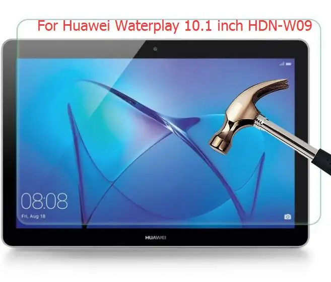 Стекло закаленное для Huawei waterplay 10.1 дюймов HDN W09 Экран Плёнки протектор Планшеты PC