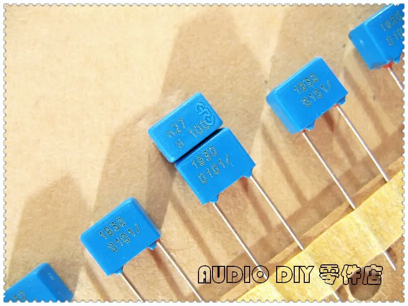 10 шт/50 шт KP1830 270pF 100В 100v270pf 2.5% пленочный конденсатор 0.27nF 271|Конденсаторы| |