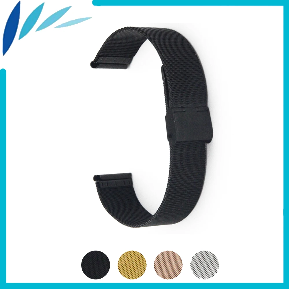Milanese Stainless Steel Watch Band 24mm for Suunto TRAVERSE Hook Clasp Strap Wrist Loop Belt Bracelet Black Rose Gold Silver
Milanese Stainless Steel Watch Band 24mm for Suunto TRAVERSE Hook Clasp Strap Wrist Loop Belt Bracelet Black Rose Gold Silver