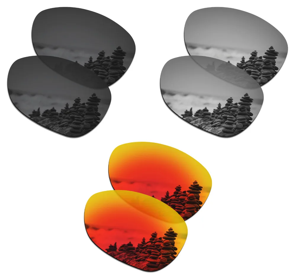 3 пары поляризованных солнцезащитных очков SmartVLT Сменные линзы для Oakley Crosshair Новинка 2012 черный и серебристый титан и огненно-красный
3 пары поляризованных солнцезащитных очков SmartVLT Сменные линзы для Oakley Crosshair Новинка 2012 черный и серебристый титан и огненно-красный