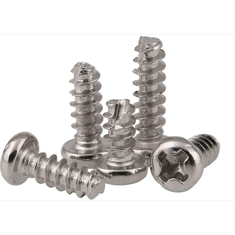 M2M2.3M2.6M3 Round Head Cross Cutting Self-Tapping B Type Cutting Tail Self-Tapping Screw Slotted Self-Tapping Screws 500 Pcs
M2M2.3M2.6M3 Round Head Cross Cutting Self-Tapping B Type Cutting Tail Self-Tapping Screw Slotted Self-Tapping Screws 500 Pcs
